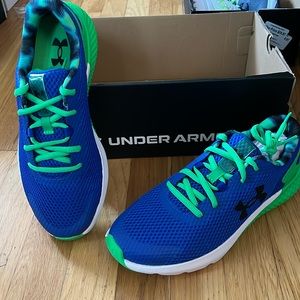 NEW Under Armour sneakers blue/green